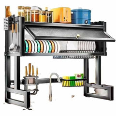 Kitchen Sink Shelf With Cabinet Door